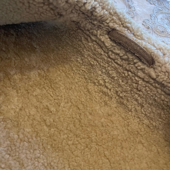 Winter coat real leather with sheep wool inside - Picture 11 of 12